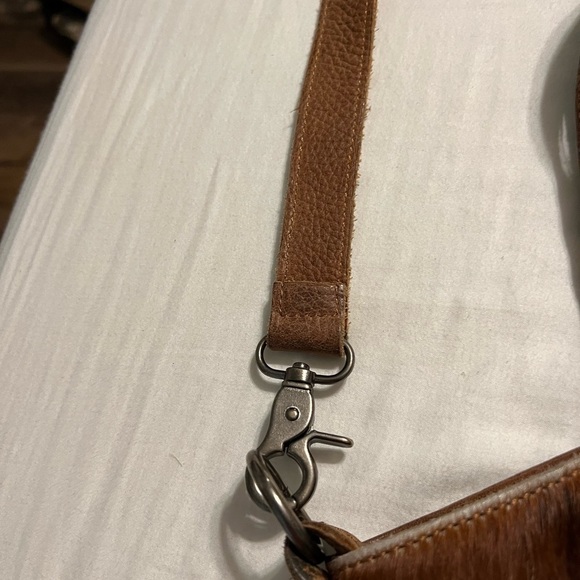 Delila leather cowhide western Purse - Picture 7 of 9